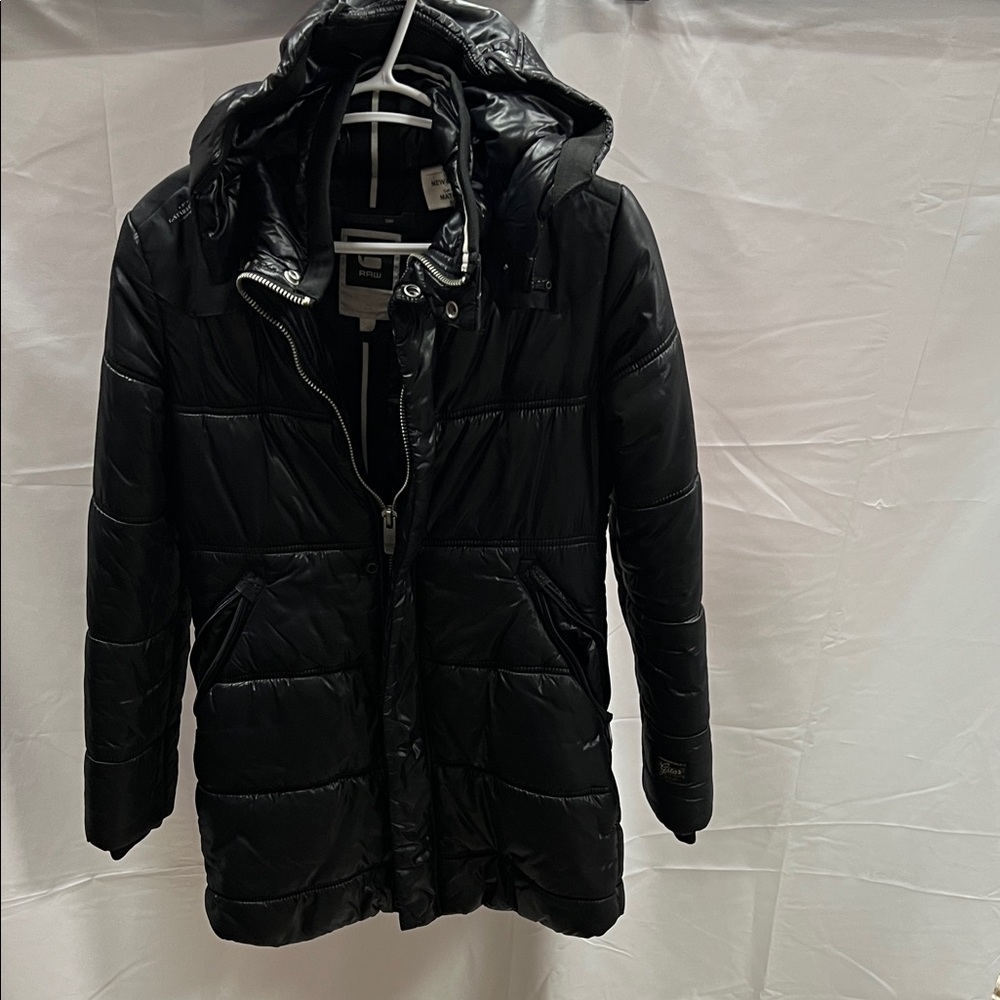Women Black Puffer Jacket